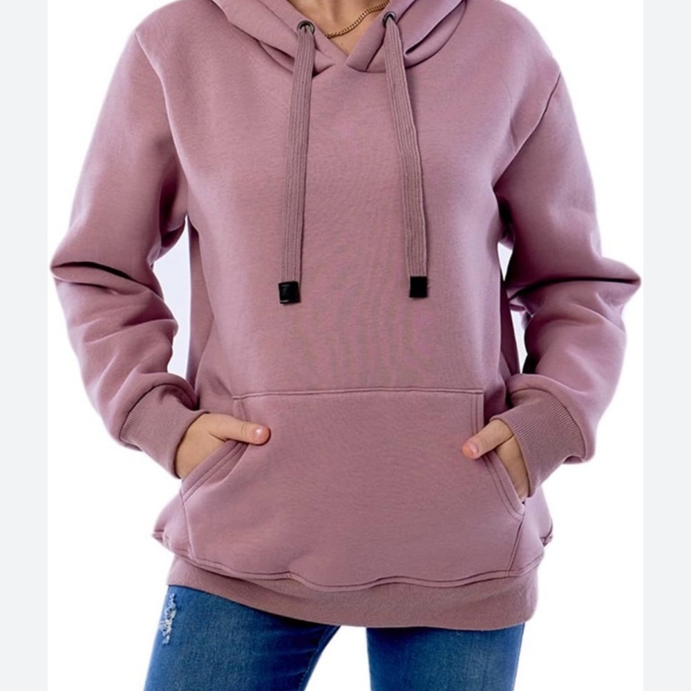 Women's Mauve Hoodie
